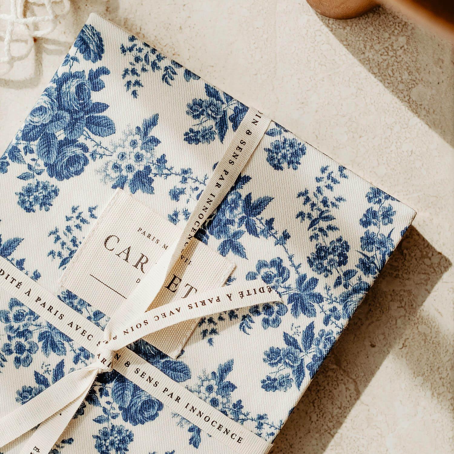 Carnet de notes Fleur bleue - Image 3