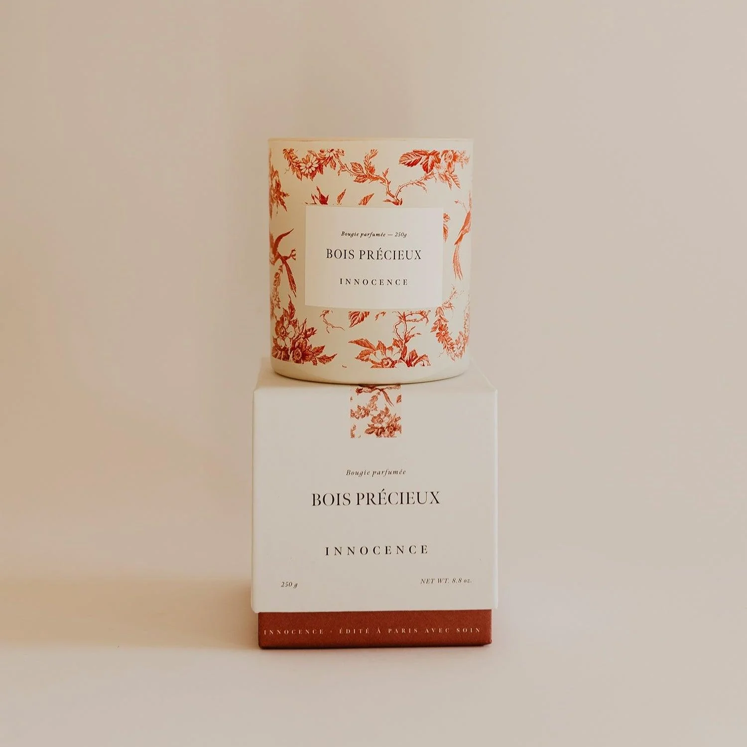 Bougie "Bois précieux"  - Image 5