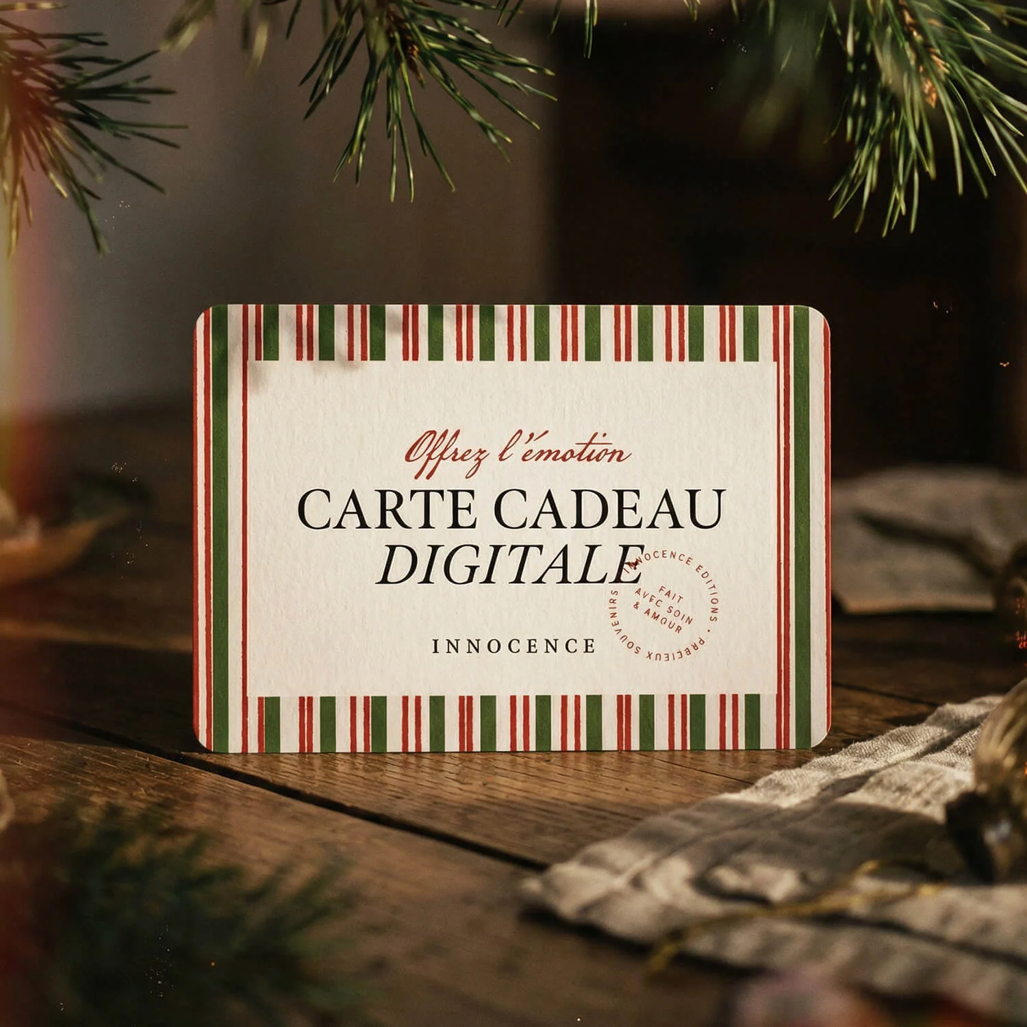 E-Carte cadeau