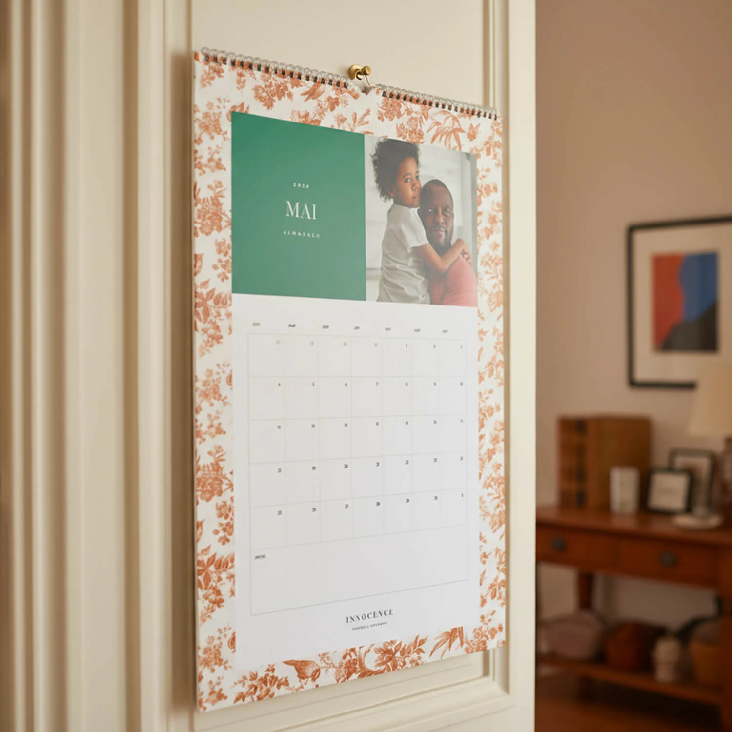 Calendrier photo A3 fleuri 2026 - Image 3