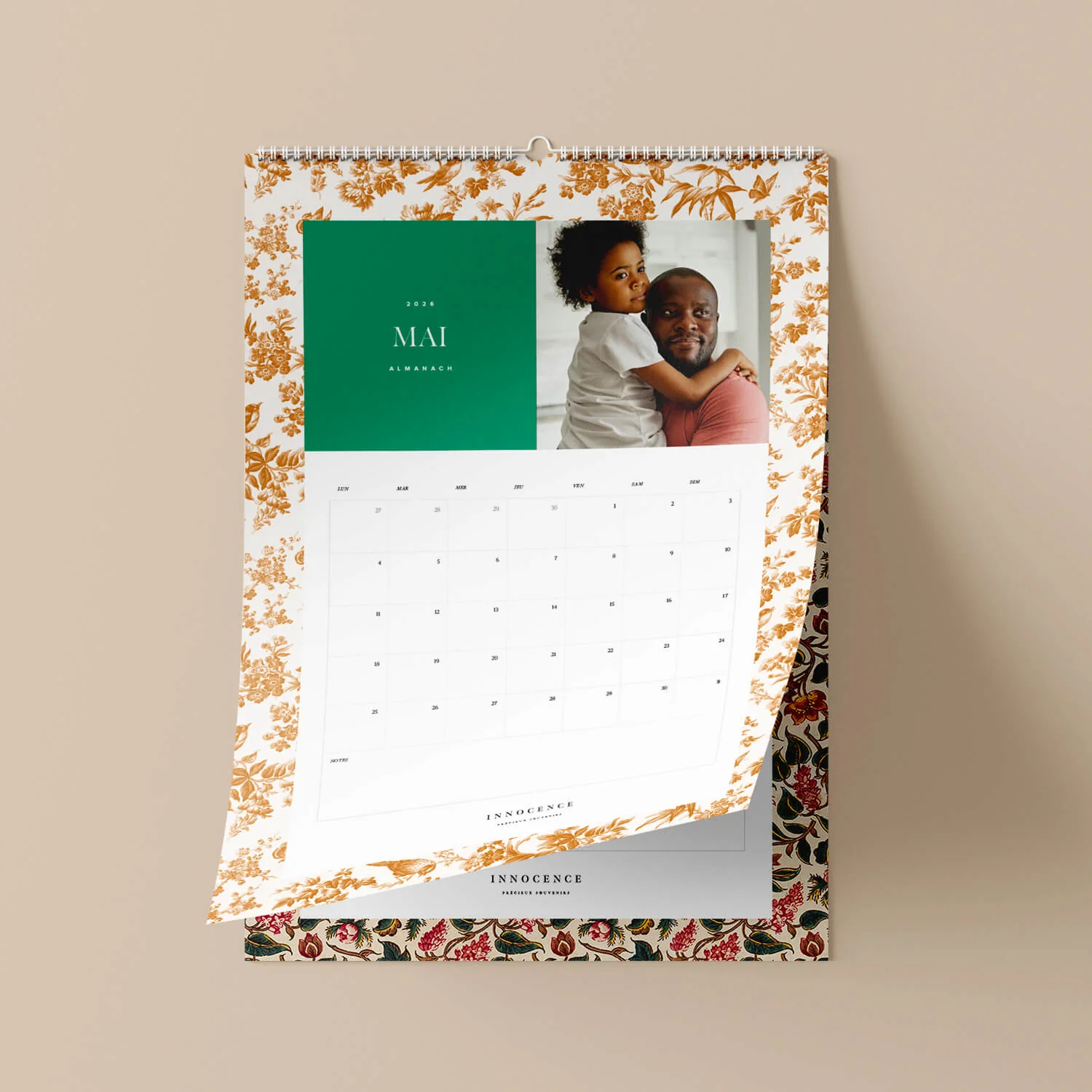 Calendrier photo A3 fleuri 2026 - Image 5