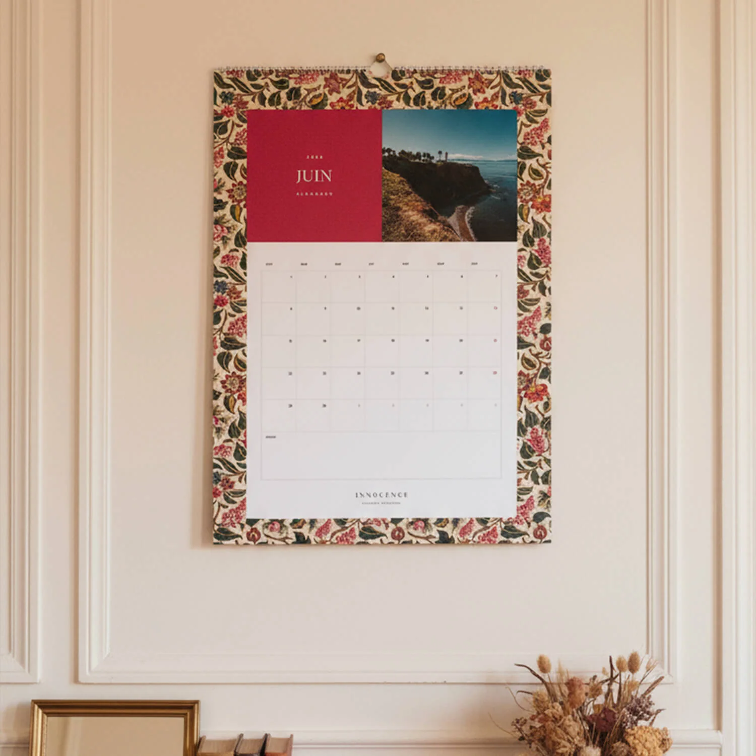 Calendrier photo A3 fleuri 2026 - Image 6