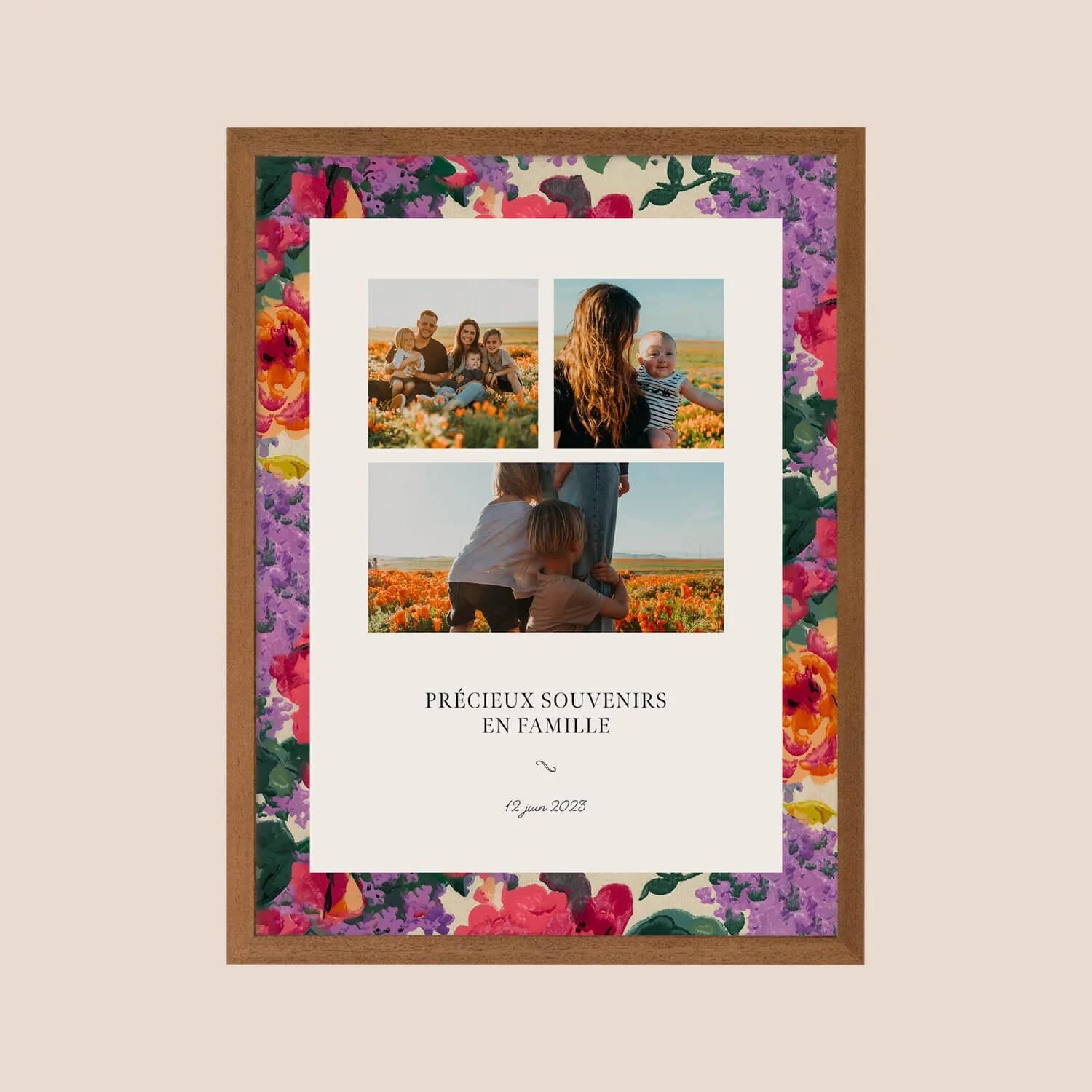 Affiche photo avec poème floral - Image 4