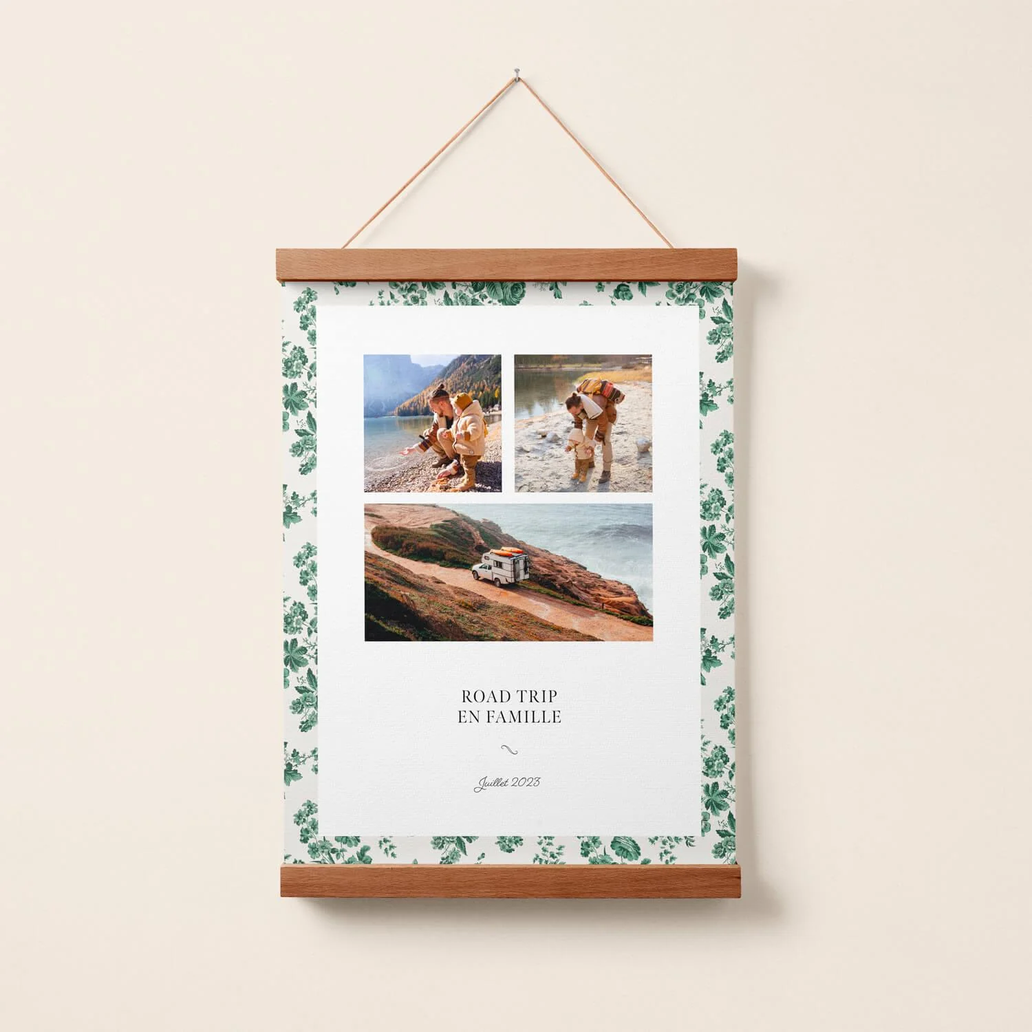 Affiche photo Fleur verte - Image 3
