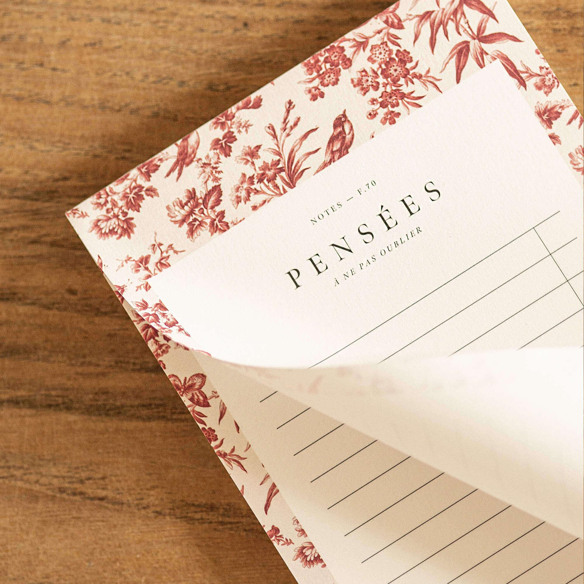 Bloc-notes Paradis Vermeil - Image 3