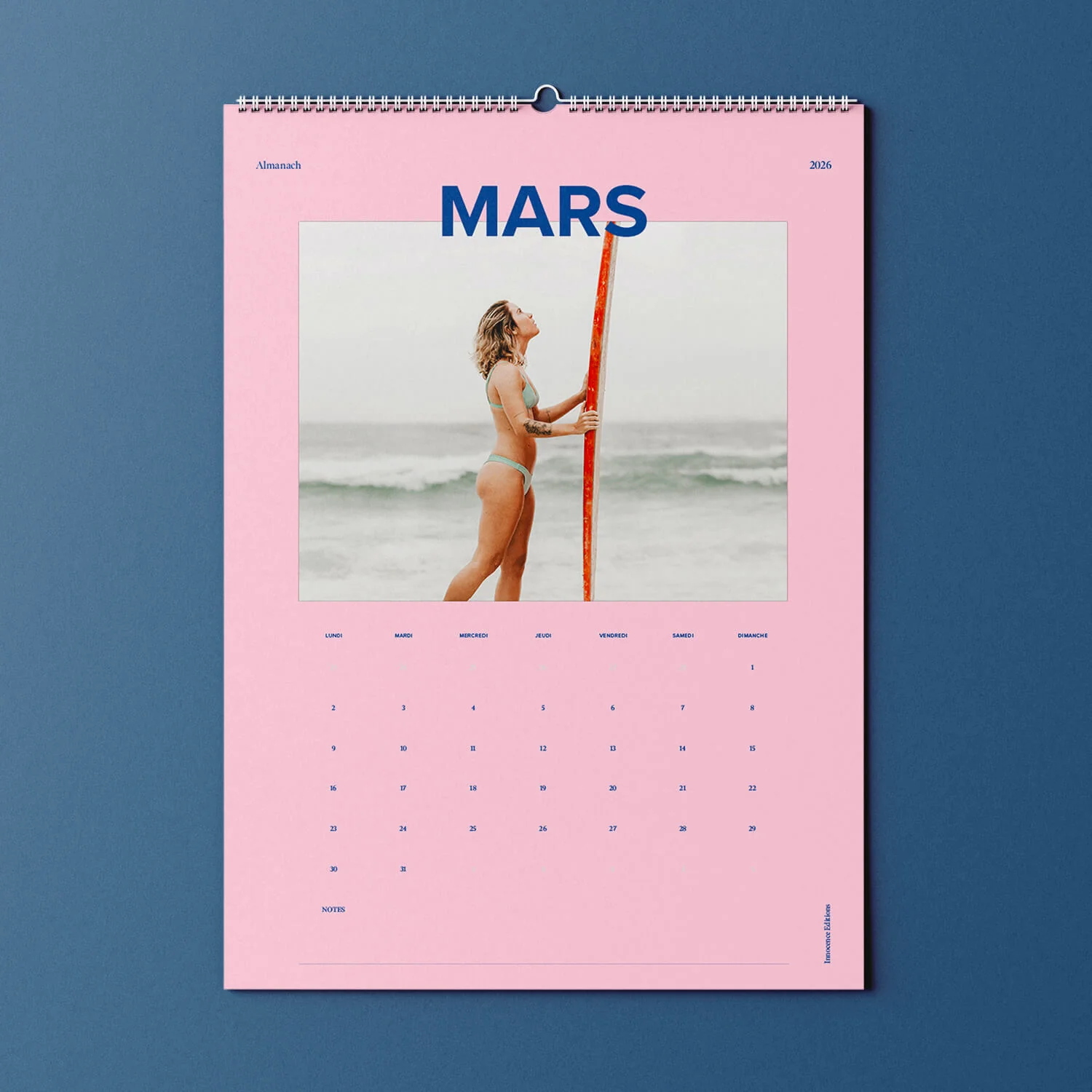 Calendrier A3  photo coloré 2026 - Image 5