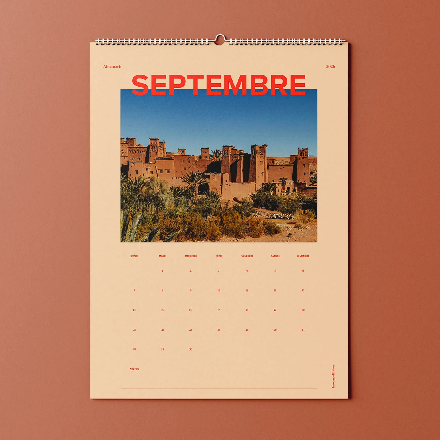 Calendrier A3  photo coloré 2026 - Image 6