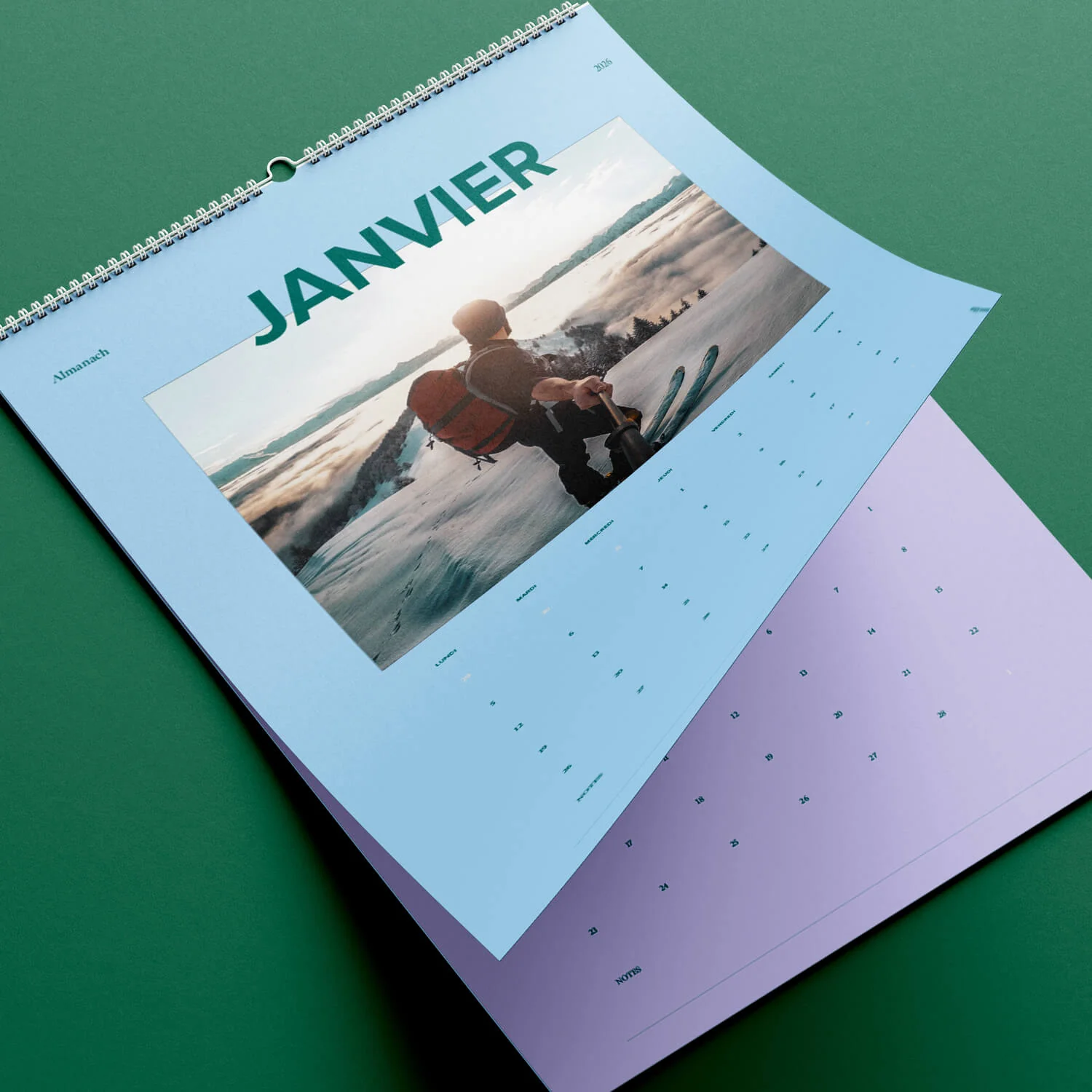 Calendrier A3  photo coloré 2026 - Image 7