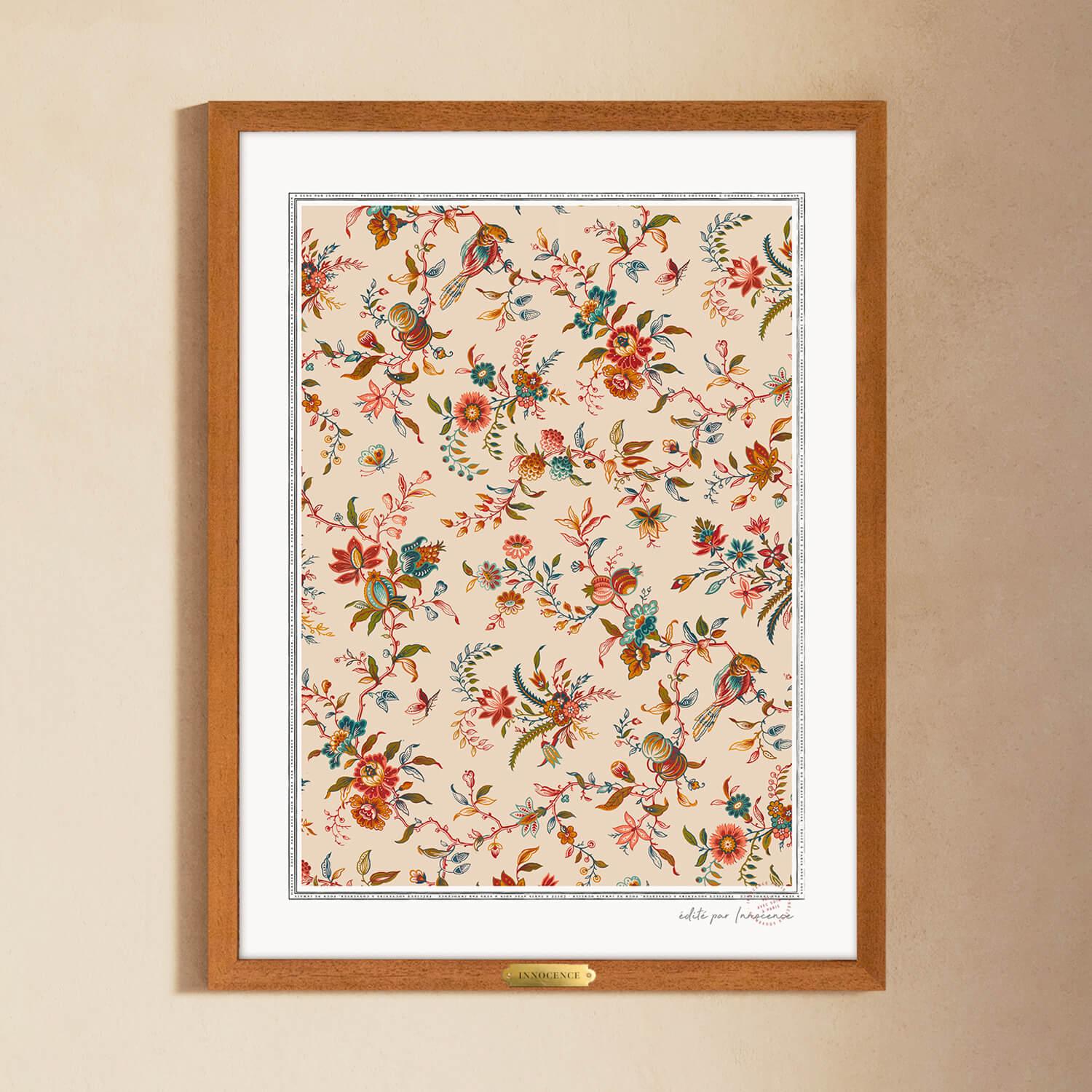 Affiche Fleurs d'automne