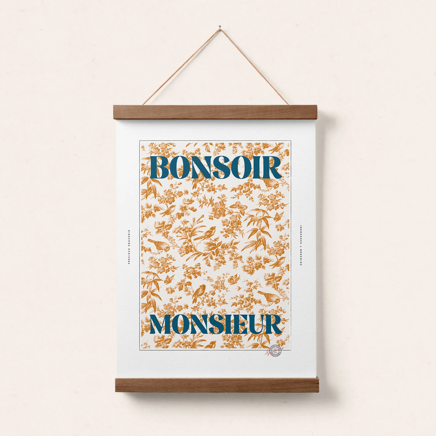 Affiche "Bonsoir Monsieur" - Image 4