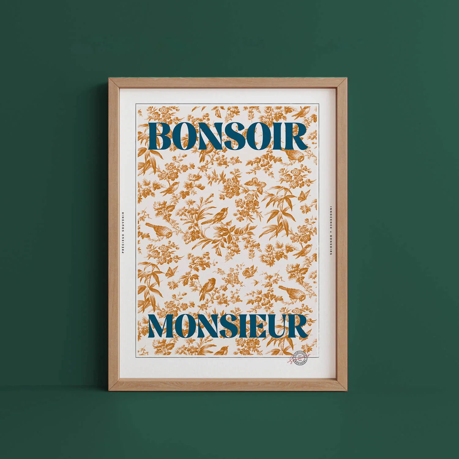 Affiche "Bonsoir Monsieur" - Image 6