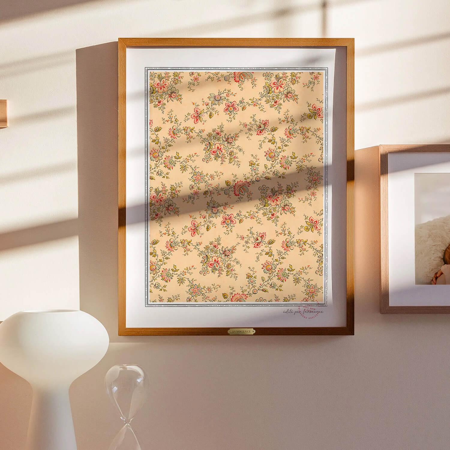 Affiche Fleurs Délicates - Image 2