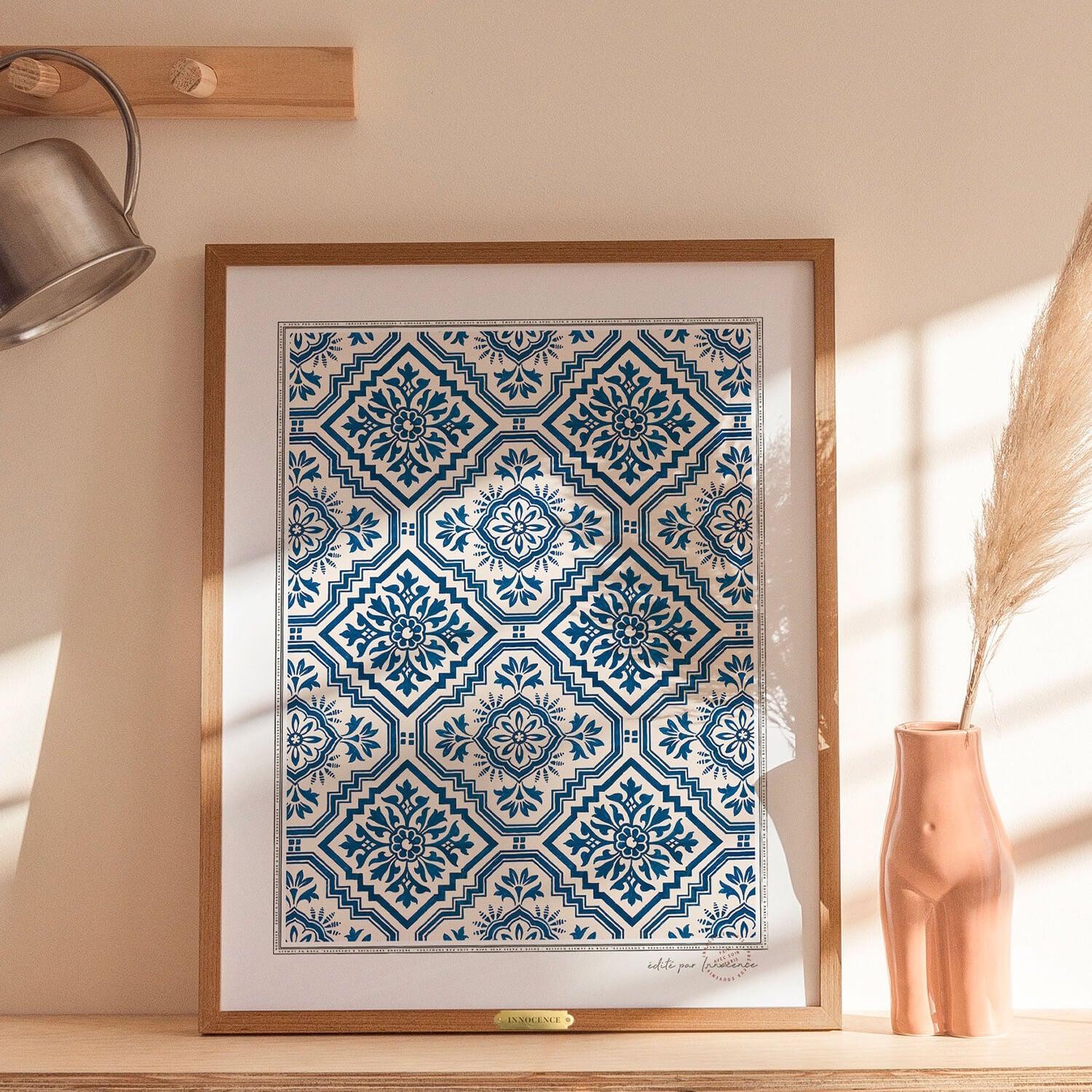 Affiche Faience Bleue - Image 3