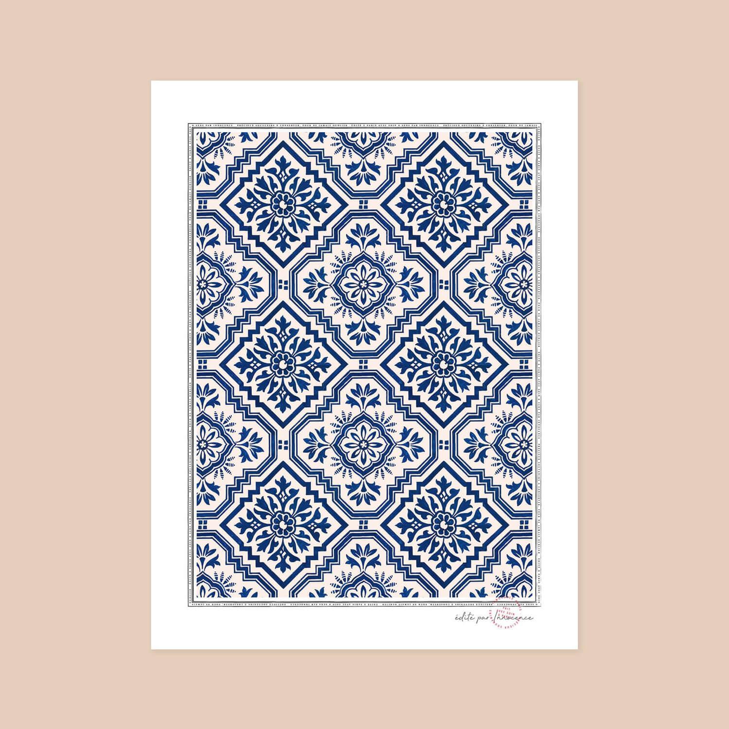 Affiche Faience Bleue - Image 6