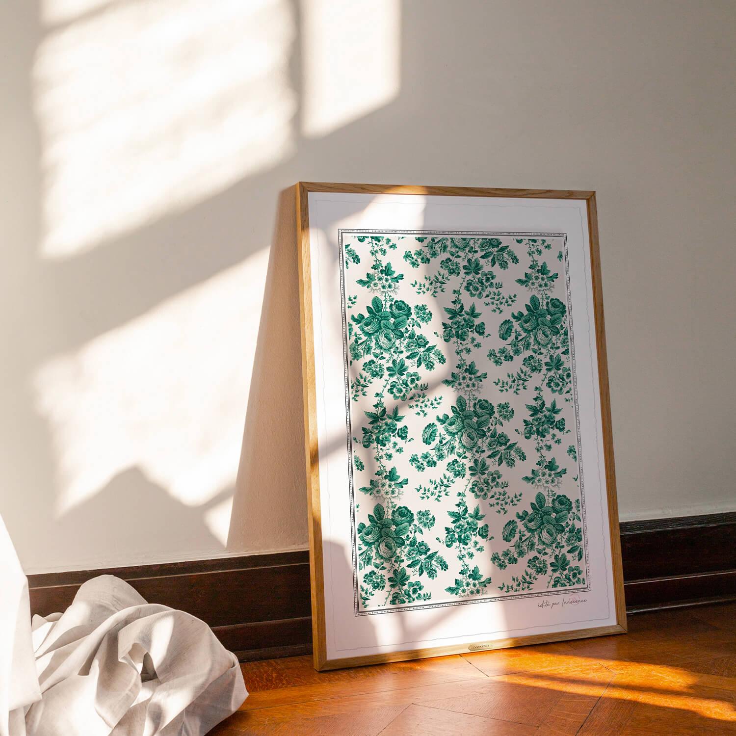 Affiche Fleur Verte - Image 2