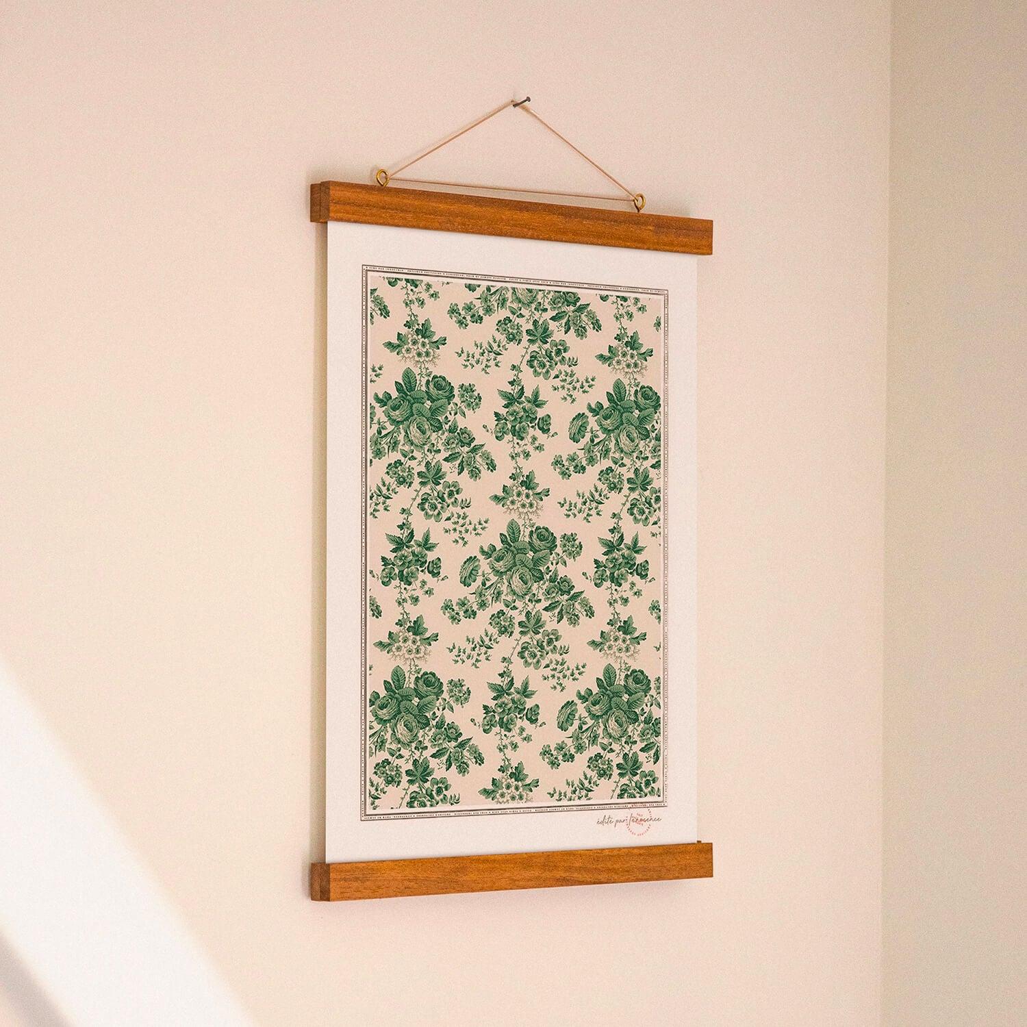 Affiche Fleur Verte - Image 3