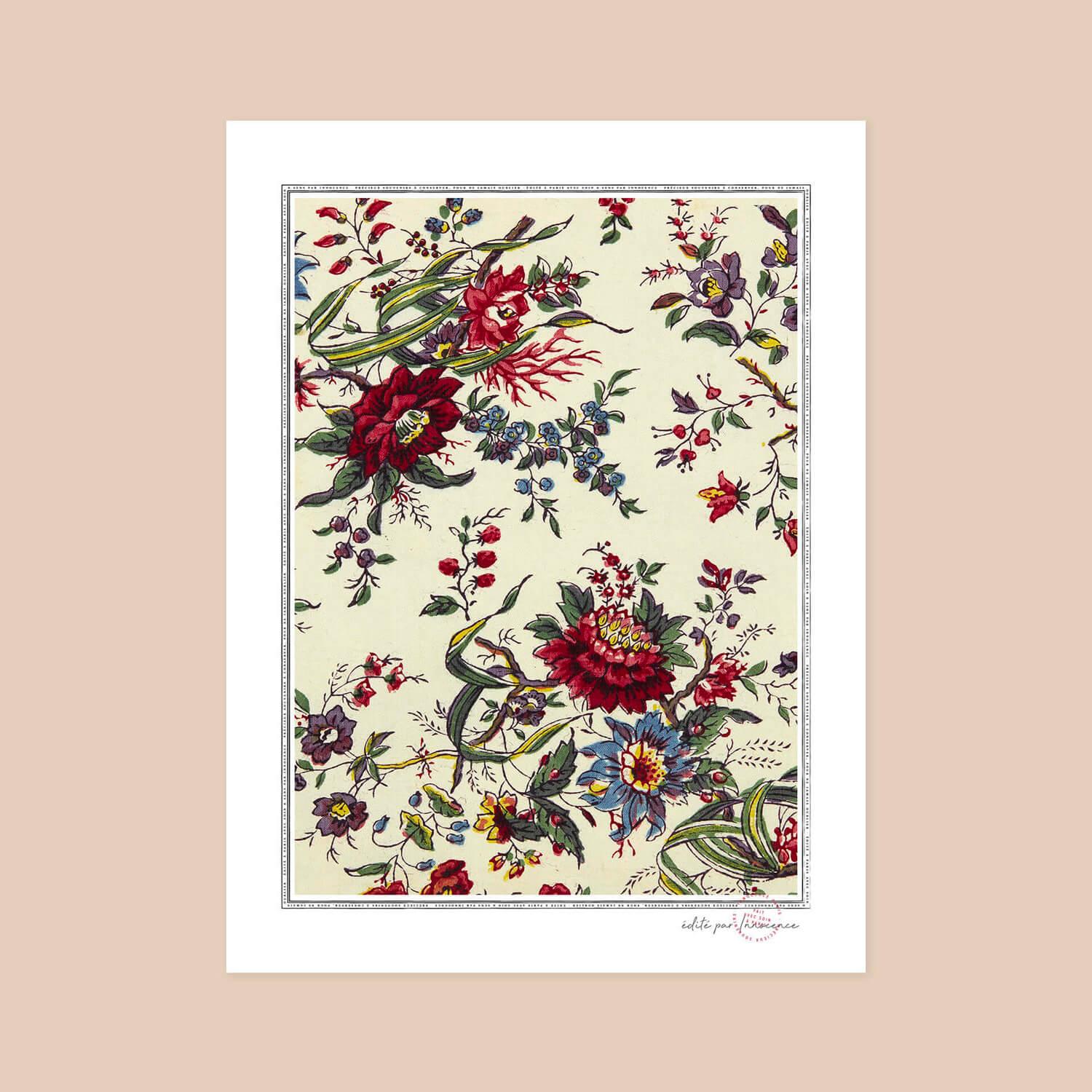 Affiche Bouquet illustré - Image 3