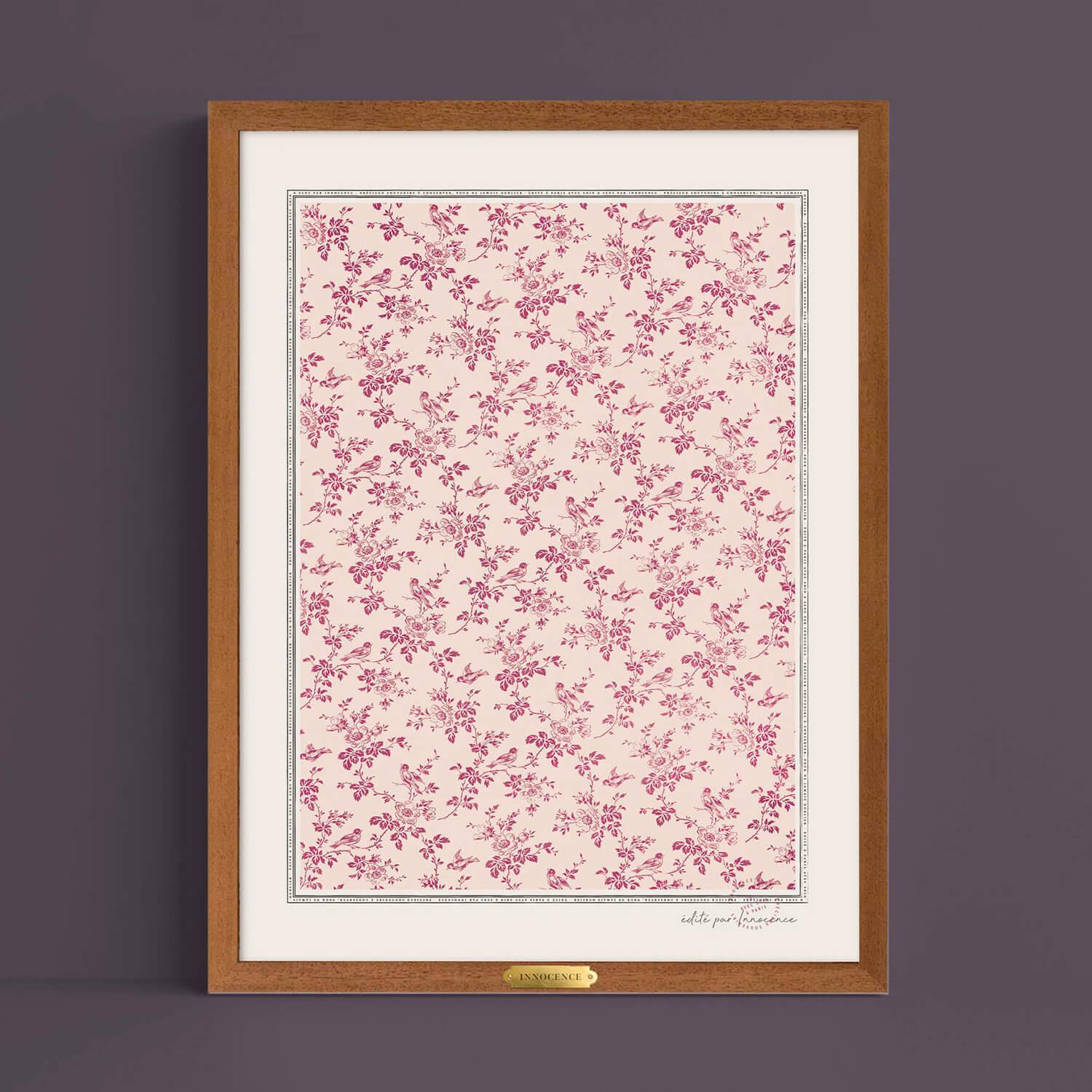 Affiche Campagne Mauve