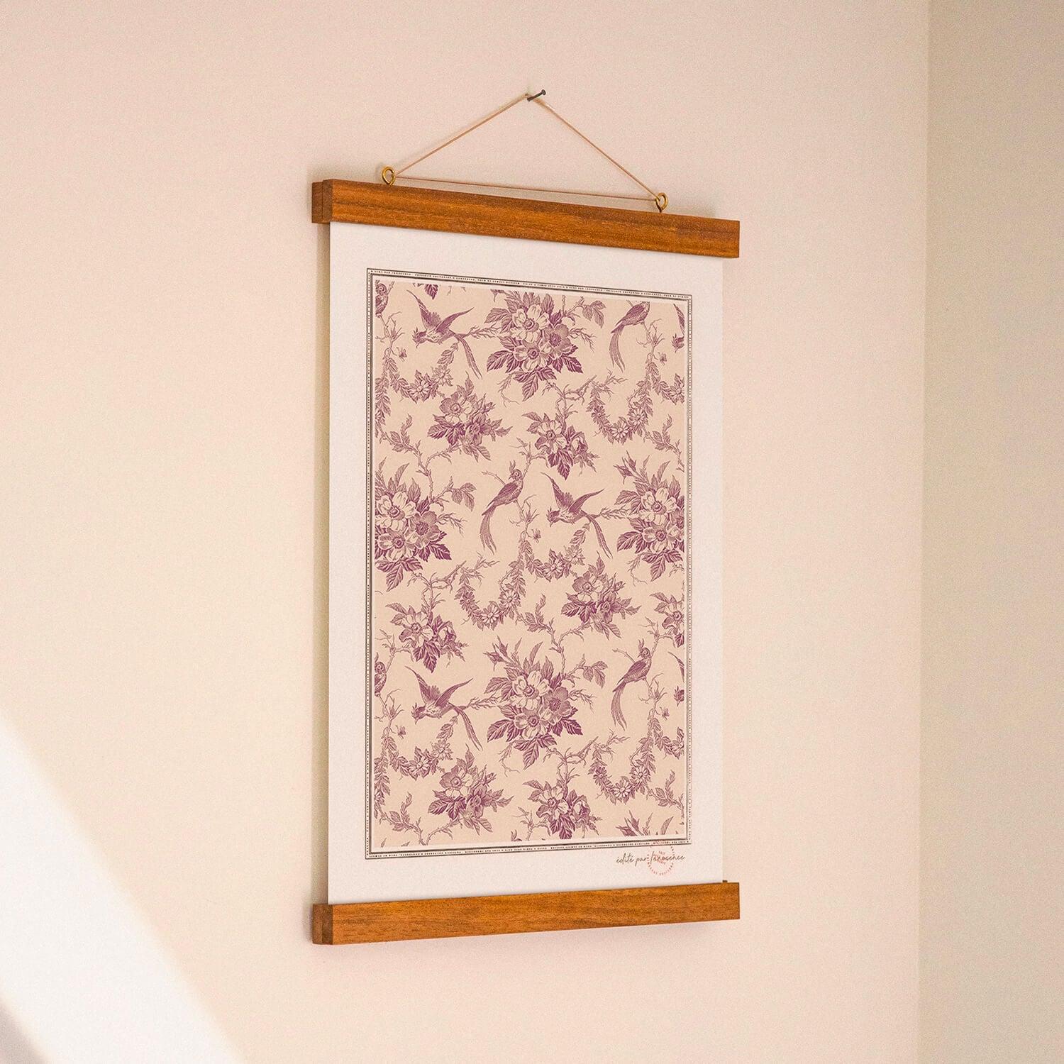 Affiche Plume Mauve - Image 5