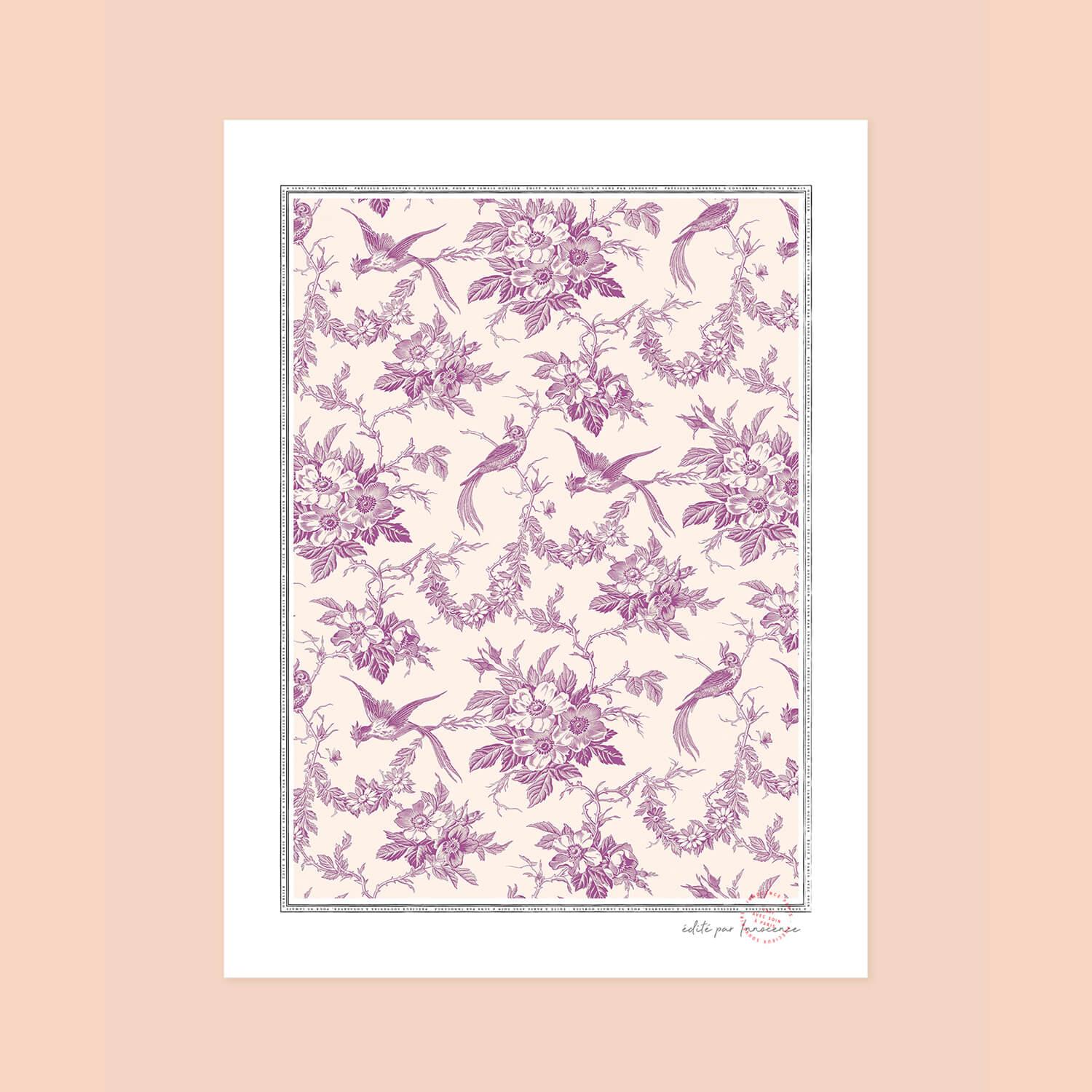 Affiche Plume Mauve - Image 6